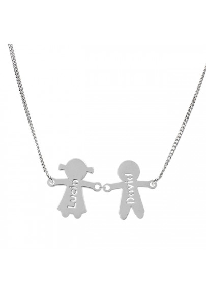 STERLING SILVER CHILDREN´S NAMES NECKLACE