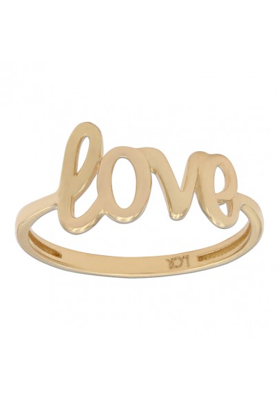 ANILLO LOVE ORO AMARILLO 18 KL