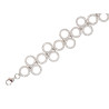 PULSERA CÍRCULOS PLATA DE LEY