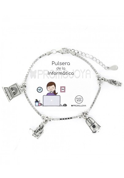 STERLING SILVER COMPUTER TECHNICIAN BRACELET